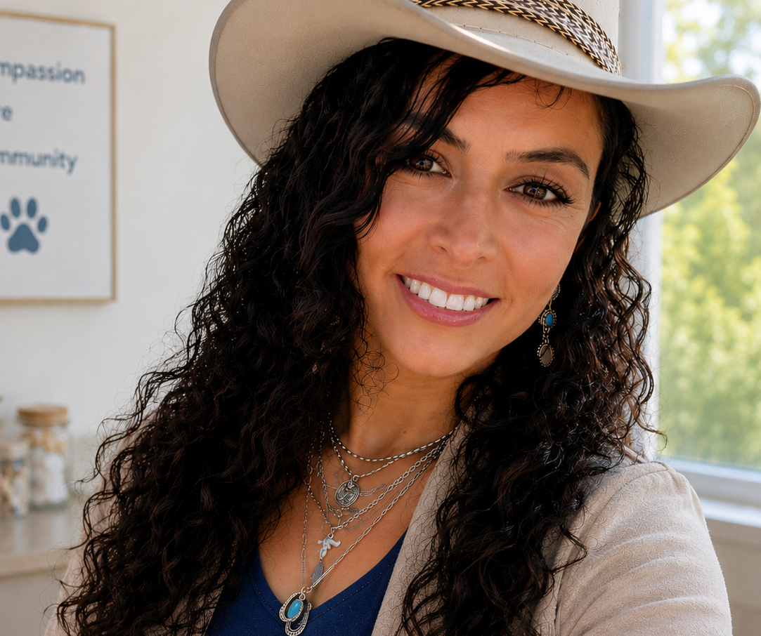Dr. Carolina Dwyer, mobile veterinarian at Field and Home Vet Care